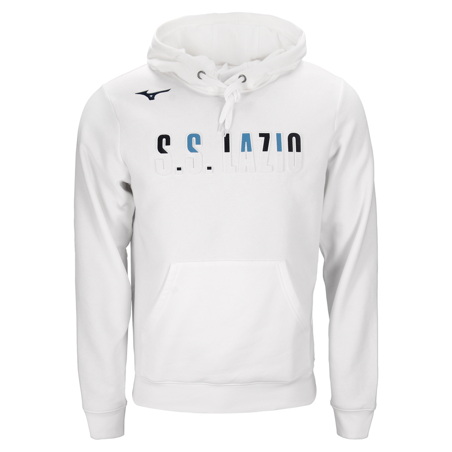 Mizuno S.S. Lazio Hoodie 1 White